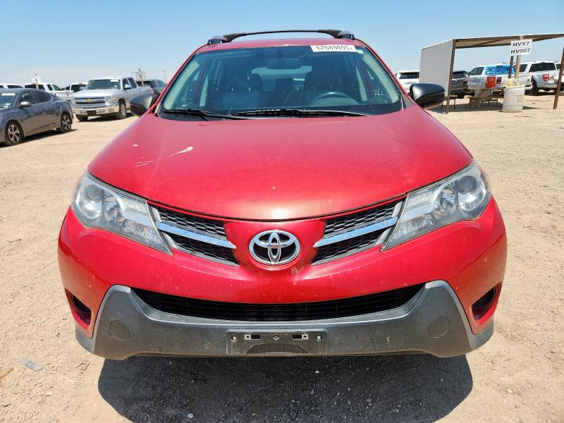 TOYOTA RAV4 2015 Czerwony