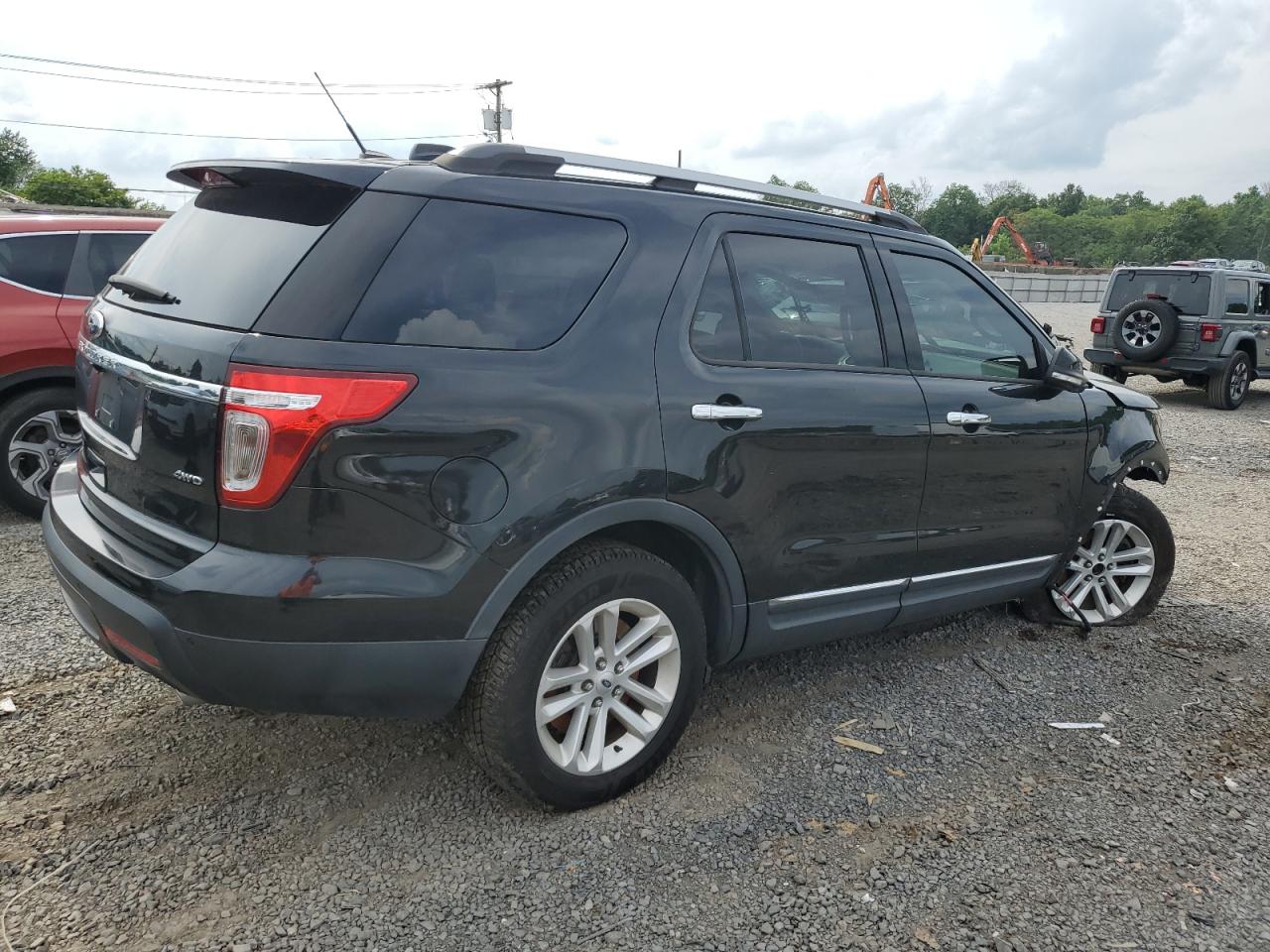 2014 Ford Explorer Xlt black suv gas 1FM5K8D88EGB31847 photo #4