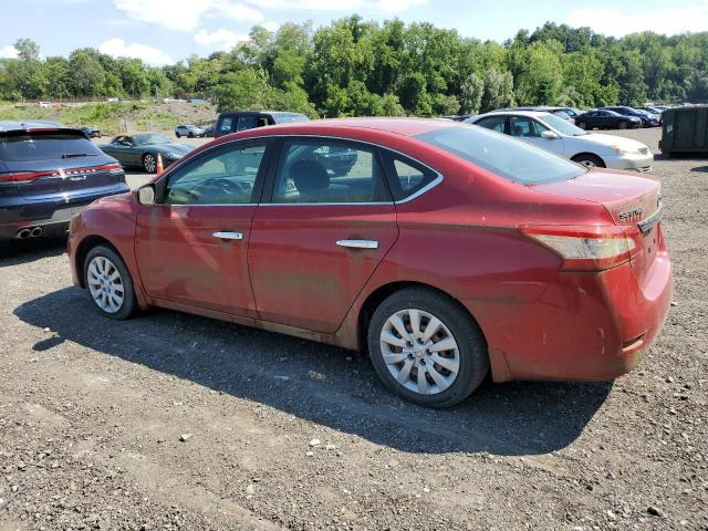  NISSAN SENTRA 2014 Czerwony