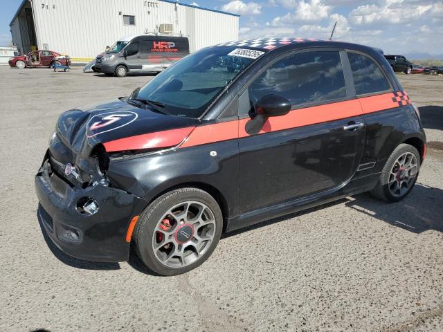  FIAT 500 2013 Черный