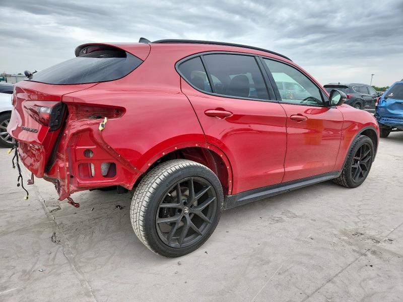  ALFA ROMEO STELVIO 2019 Czerwony