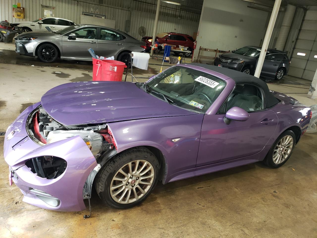 2017 Fiat 124 Spider Classica VIN: JC1NFAEK4H0127539 Lot: 66028355