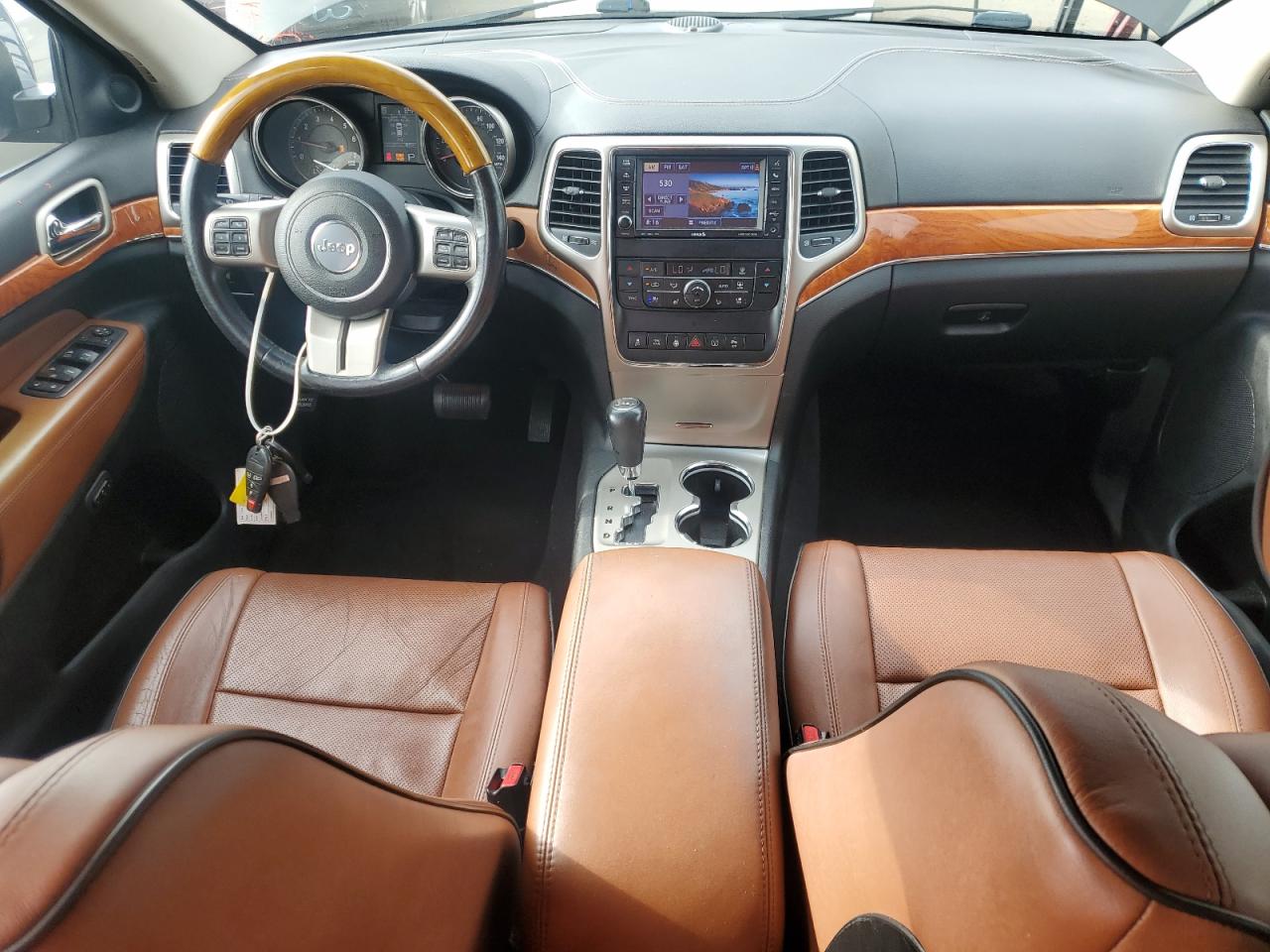 2013 Jeep Grand Cherokee Overland VIN: 1C4RJFCT1DC655611 Lot: 64053945