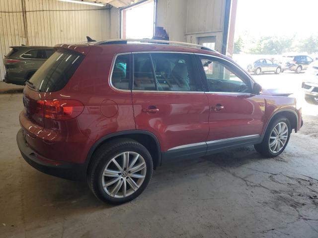  VOLKSWAGEN TIGUAN 2016 Czerwony