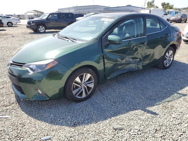  TOYOTA COROLLA 2014 Green