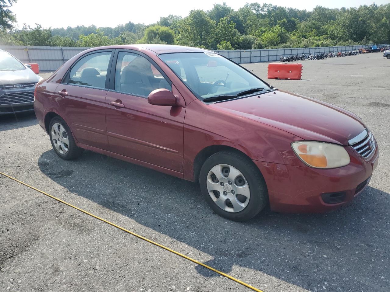 2007 Kia Spectra Ex VIN: KNAFE121275421266 Lot: 66328805