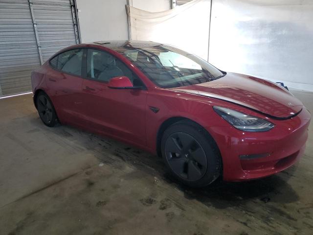  TESLA MODEL 3 2021 Czerwony