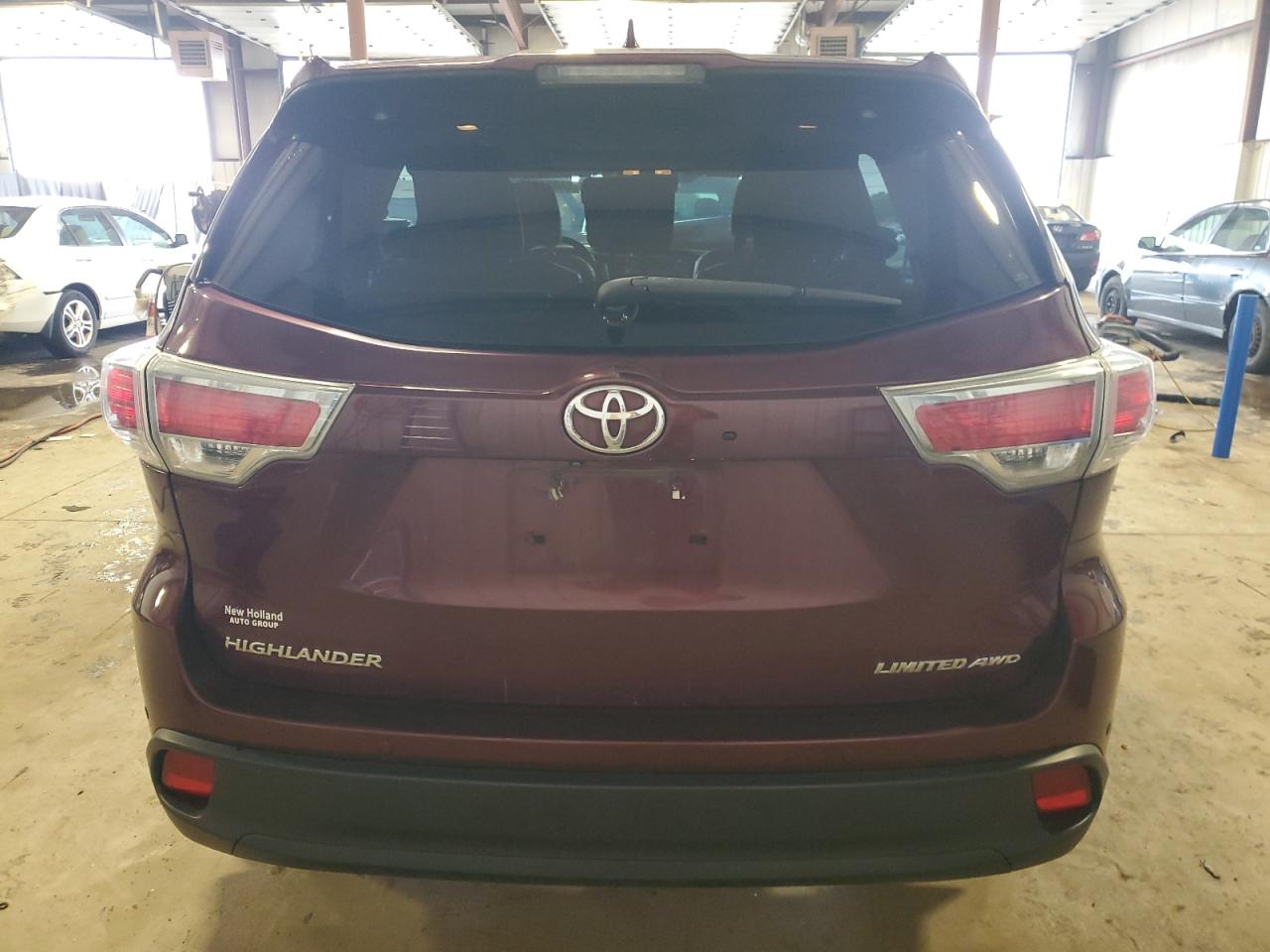 2014 Toyota Highlander Limited VIN: 5TDDKRFH5ES021704 Lot: 64881645