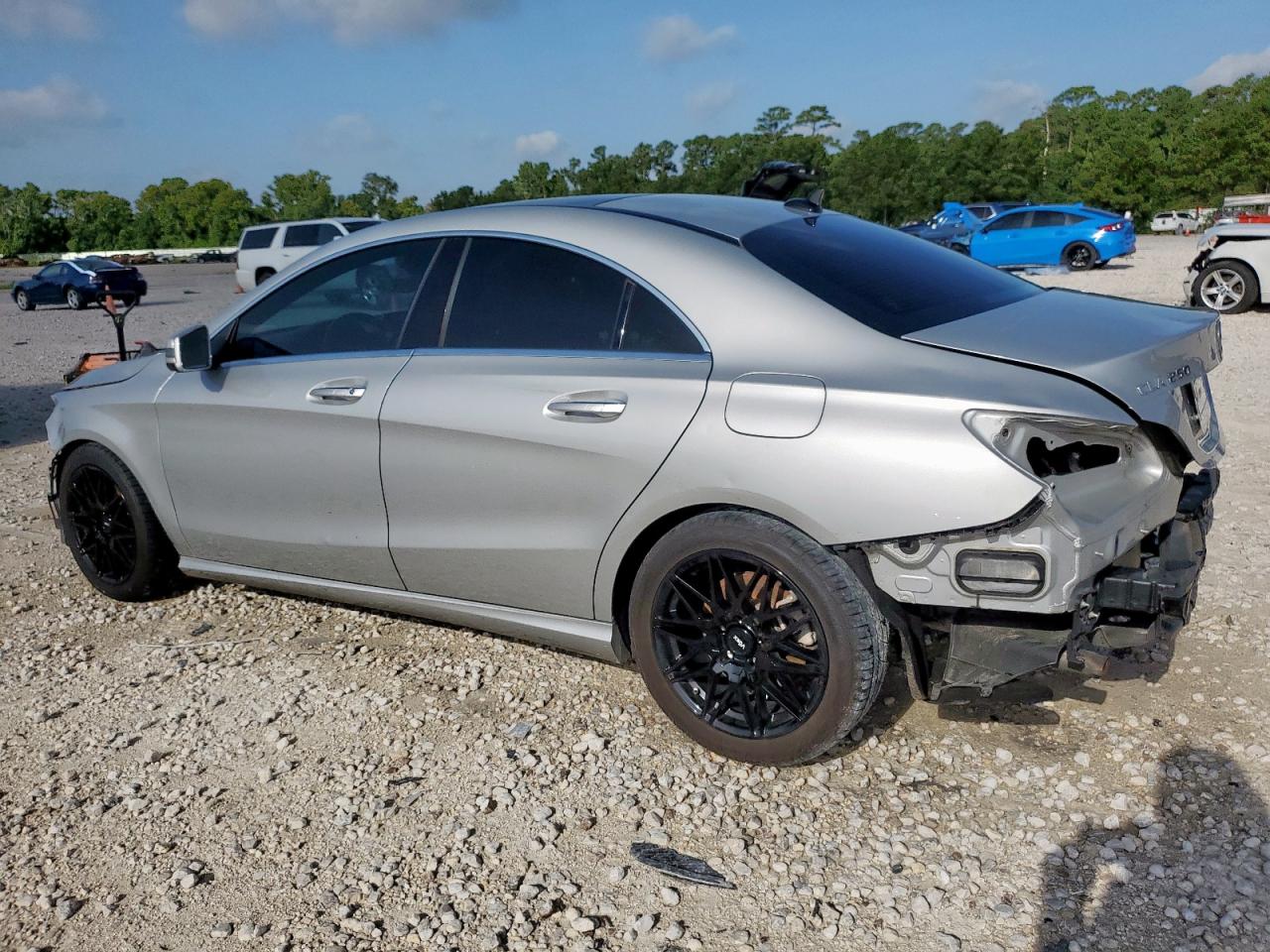 2018 Mercedes-Benz Cla 250 silver null gas WDDSJ4EB3JN563447 photo #3