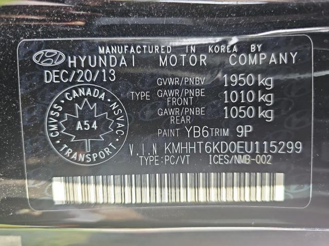 2014 HYUNDAI GENESIS COUPE 2.0T  
