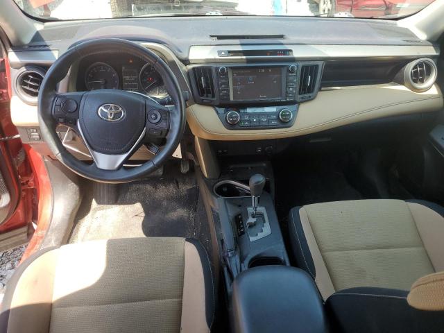  TOYOTA RAV4 2017 Czerwony