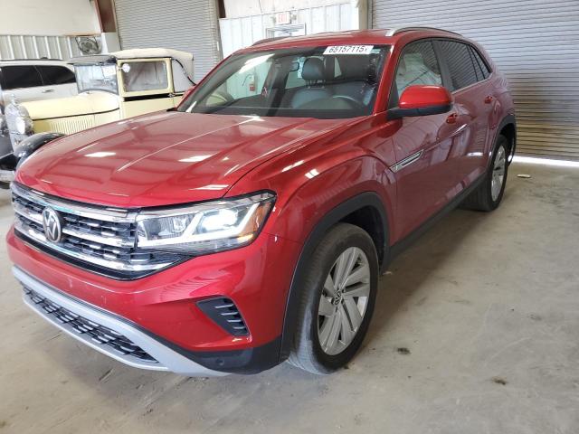  VOLKSWAGEN ATLAS 2022 Czerwony