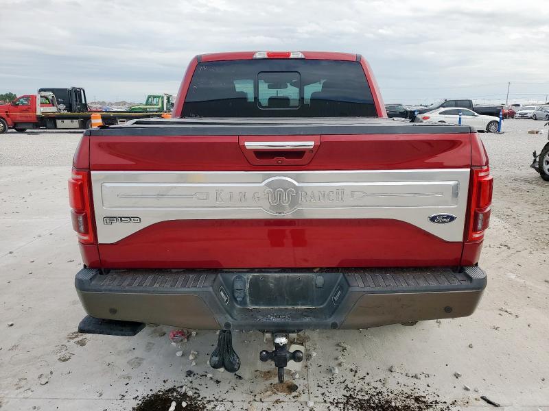  FORD F-150 2017 Czerwony