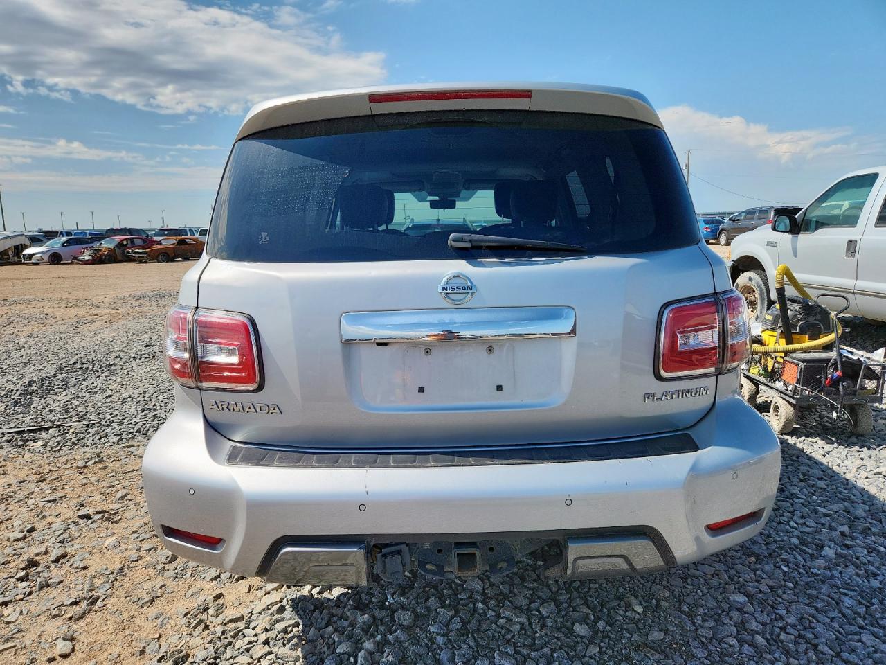 2019 Nissan Armada Platinum VIN: JN8AY2NEXK9757696 Lot: 63616215