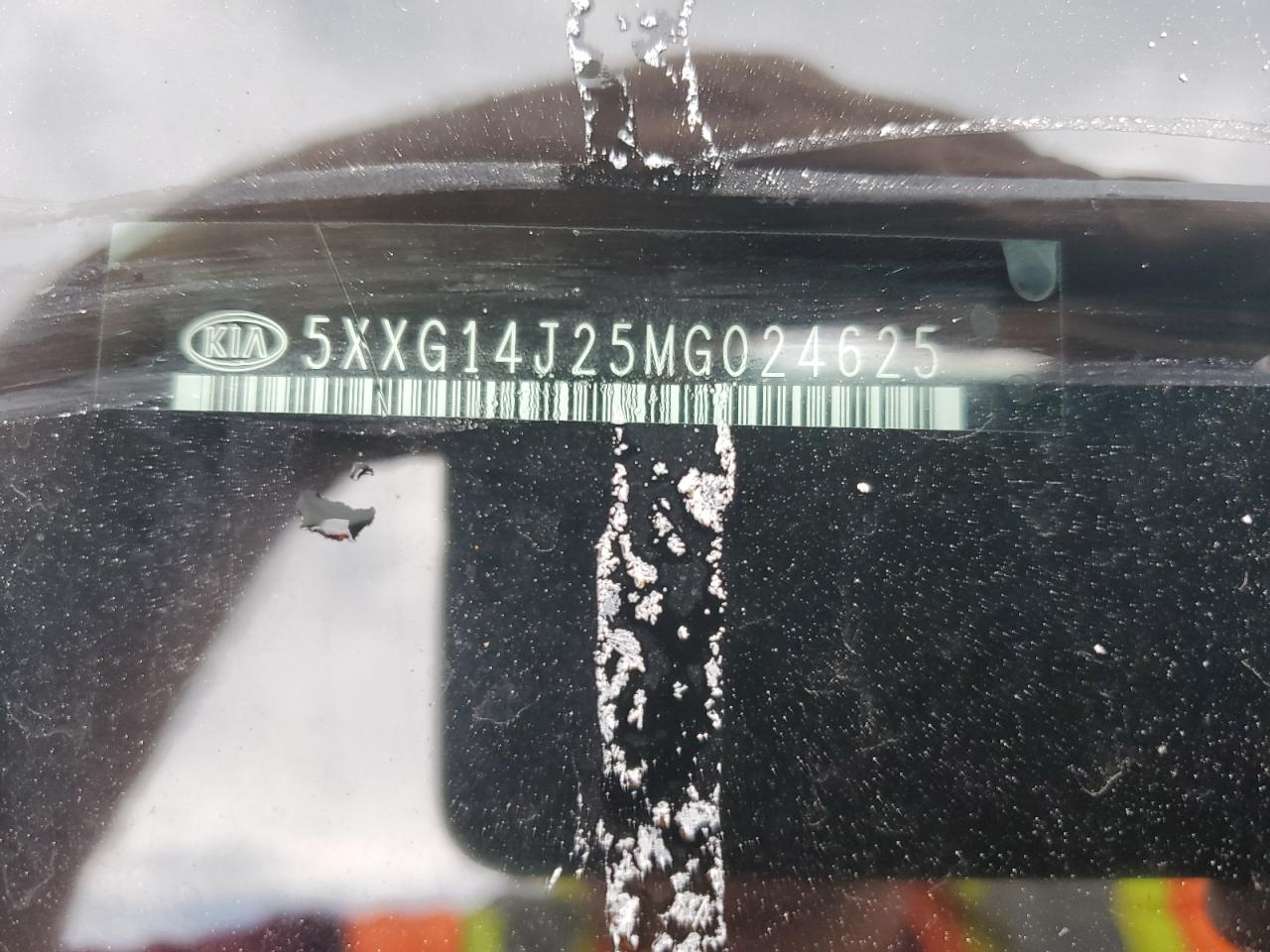 2021 Kia K5 Lxs VIN: 5XXG14J25MG024625 Lot: 64812615