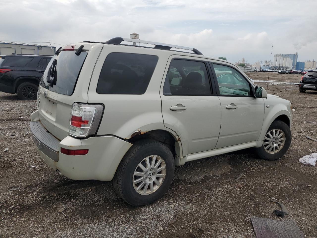 2009 Mercury Mariner Premier cream null gas 4M2CU87759KJ05048 photo #4