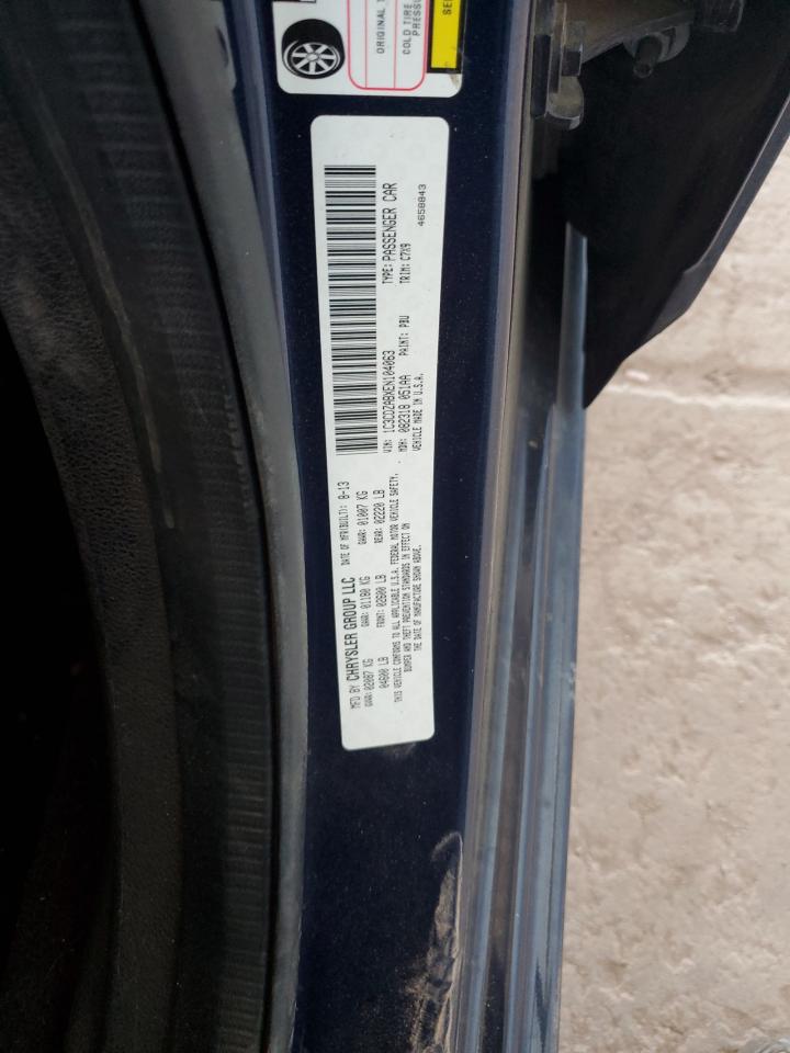2014 Dodge Avenger Se VIN: 1C3CDZABXEN104063 Lot: 63937355