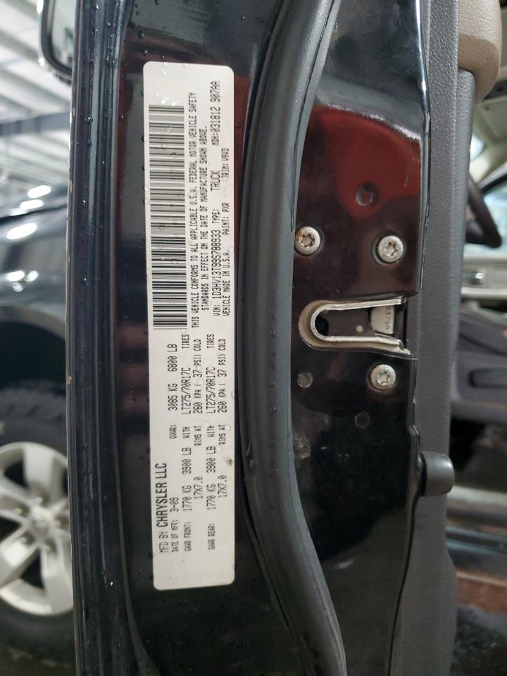 2009 Dodge Ram 1500 VIN: 1D3HV13T99S788933 Lot: 64182855
