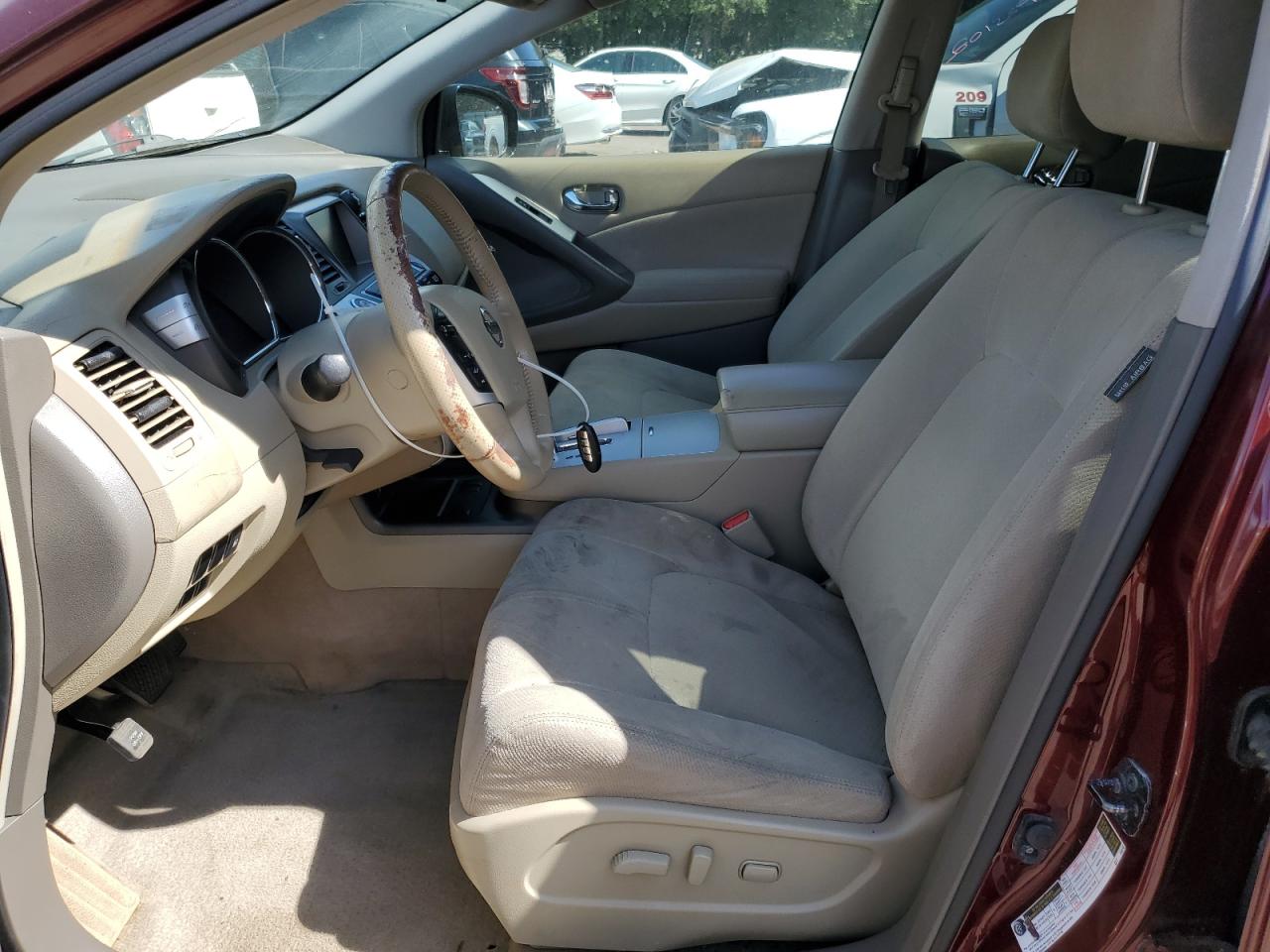 2012 Nissan Murano S VIN: JN8AZ1MU5CW104065 Lot: 65350445