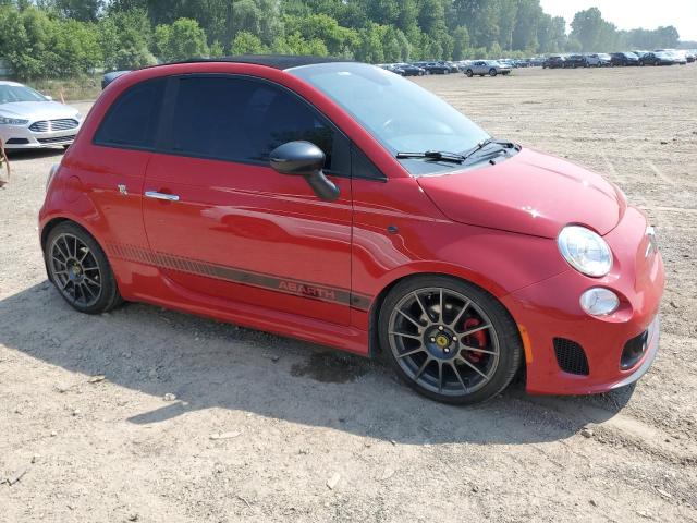 Cabriolets FIAT 500 2013 Czerwony