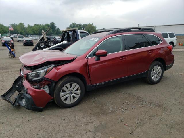  SUBARU OUTBACK 2018 Burgundy