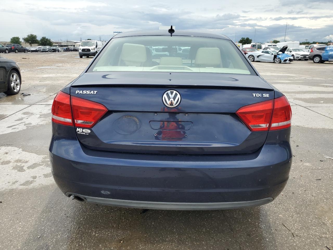 2014 Volkswagen Passat Se VIN: 1VWBN7A36EC090589 Lot: 65487635