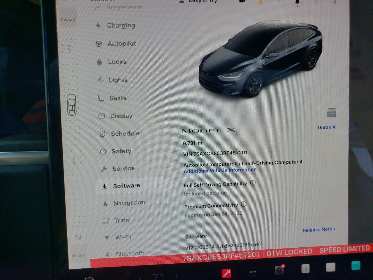 2024 Tesla Model X VIN: 7SAXCBE53RF457201 Lot: 63325675