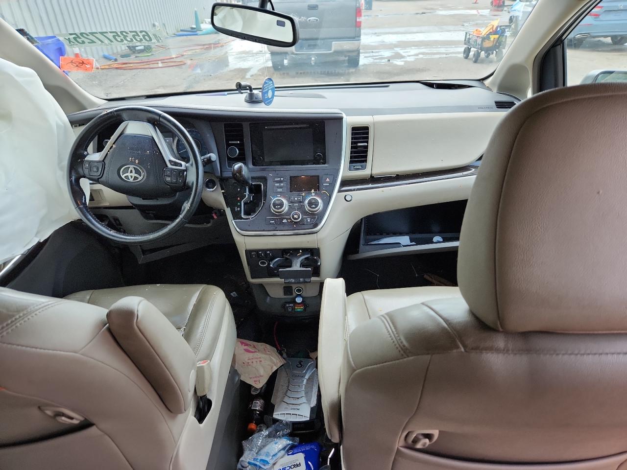 2015 Toyota Sienna Xle VIN: 5TDYK3DC9FS614411 Lot: 65357725