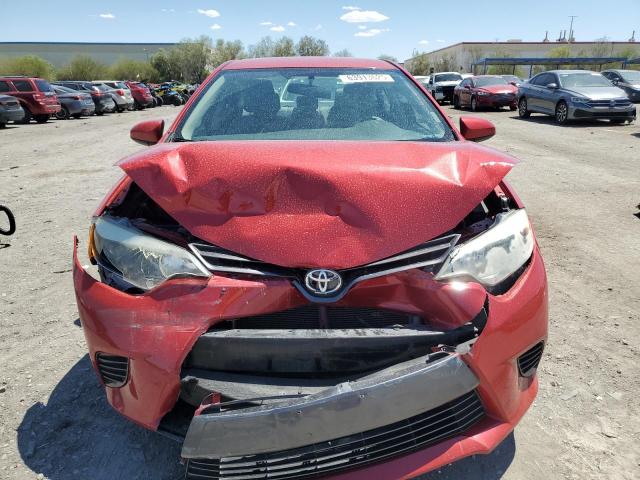 Sedans TOYOTA COROLLA 2016 Czerwony