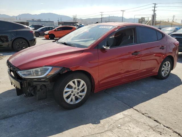 Sedans HYUNDAI ELANTRA 2017 Czerwony