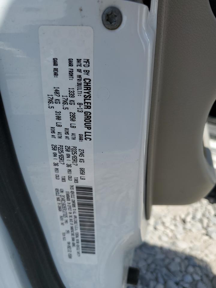 2014 Chrysler Town & Country Touring VIN: 2C4RC1BG9ER127325 Lot: 65076875