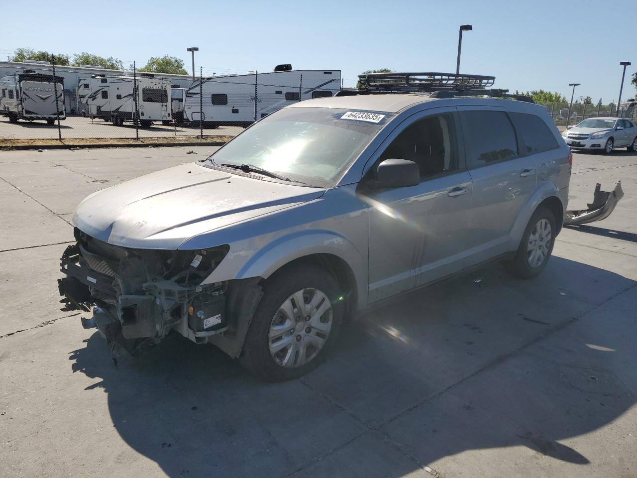 2019 Dodge Journey Se VIN: 3C4PDCAB8KT751406 Lot: 64233635