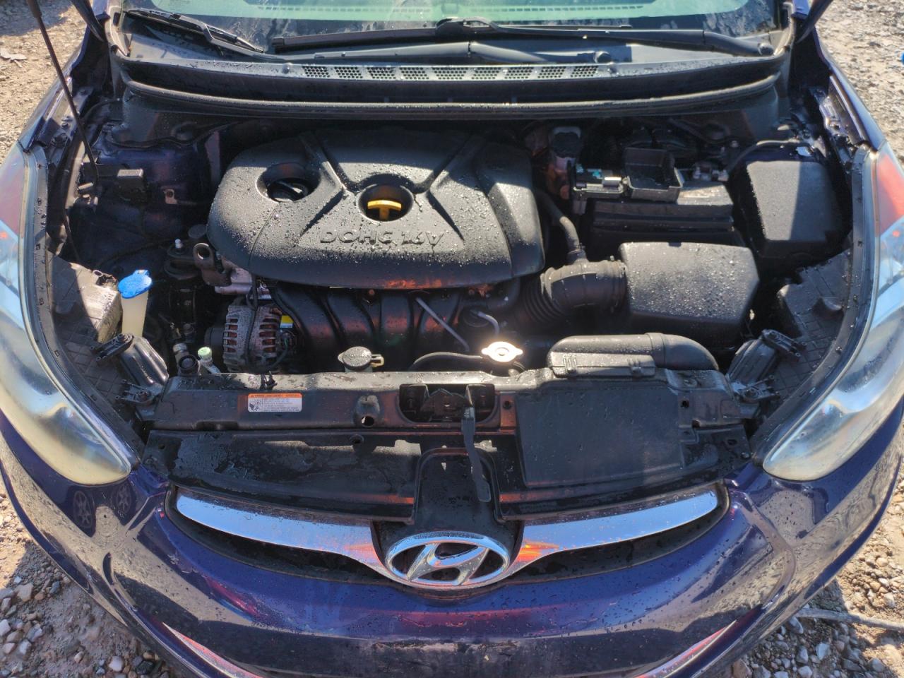 2012 Hyundai Elantra Gls VIN: 5NPDH4AE7CH103693 Lot: 64761975