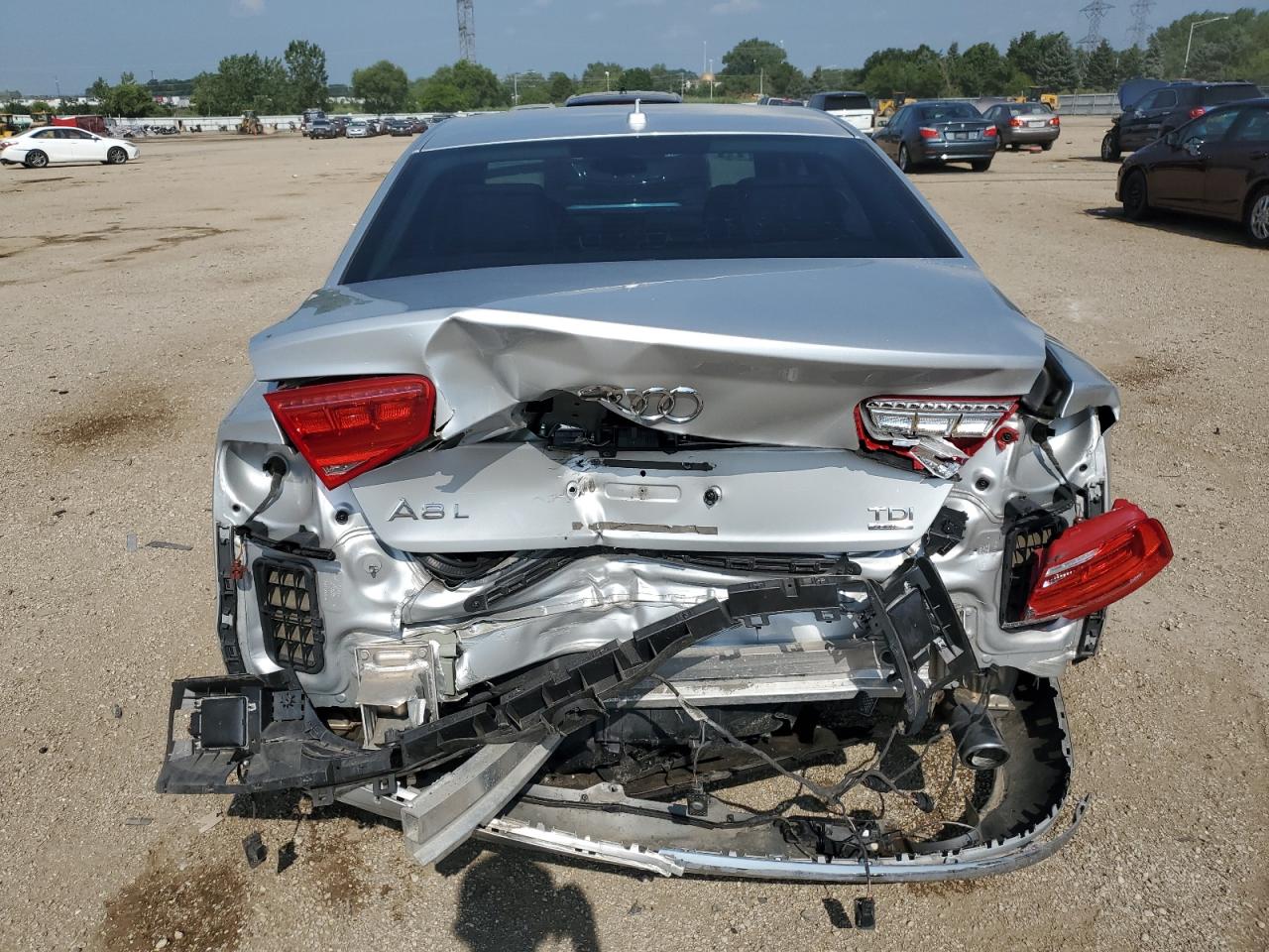 2014 Audi A8 L Tdi Quattro VIN: WAURMAFD1EN000723 Lot: 63987515