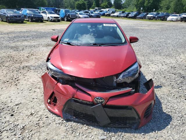  TOYOTA COROLLA 2019 Czerwony