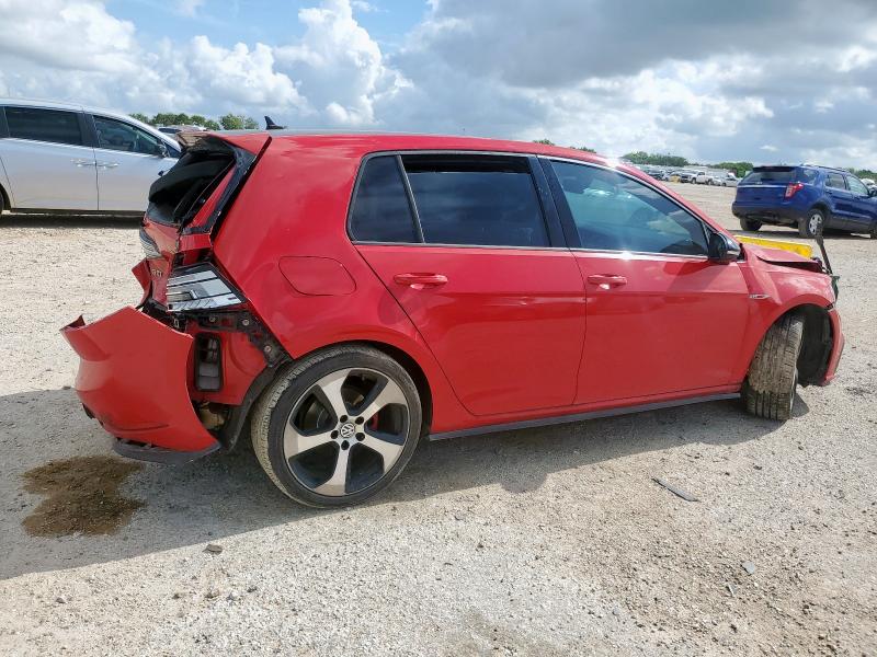  VOLKSWAGEN GTI 2018 Czerwony