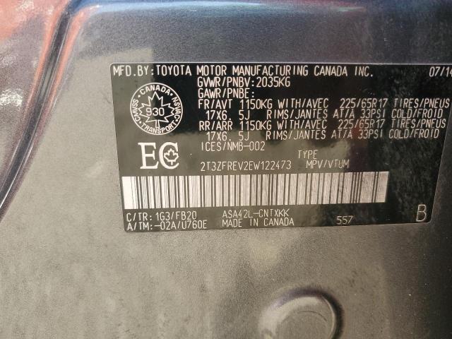 2014 TOYOTA RAV4 LE  