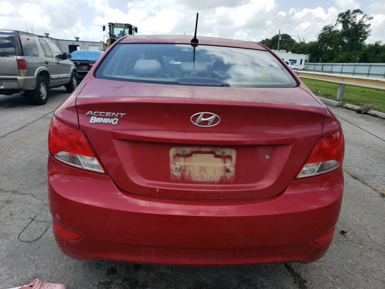 2015 Hyundai Accent Gls VIN: KMHCT4AE2FU797404 Lot: 64801425