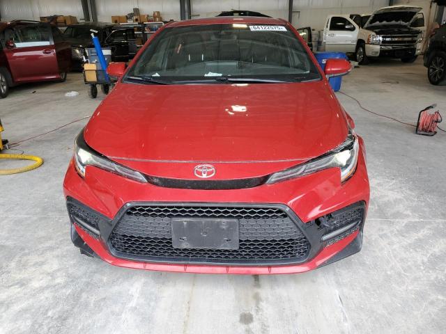  TOYOTA COROLLA 2020 Czerwony