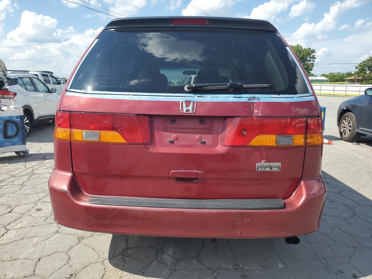 2003 Honda Odyssey Exl VIN: 5FNRL18993B093209 Lot: 64803985