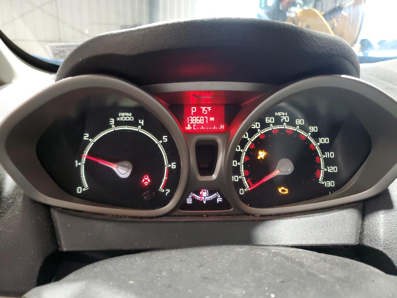 2013 Ford Fiesta Se VIN: 3FADP4BJ0DM193012 Lot: 62753485