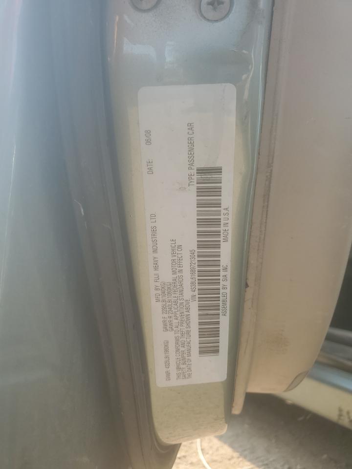 2009 Subaru Legacy 2.5I VIN: 4S3BL616897213045 Lot: 61906395