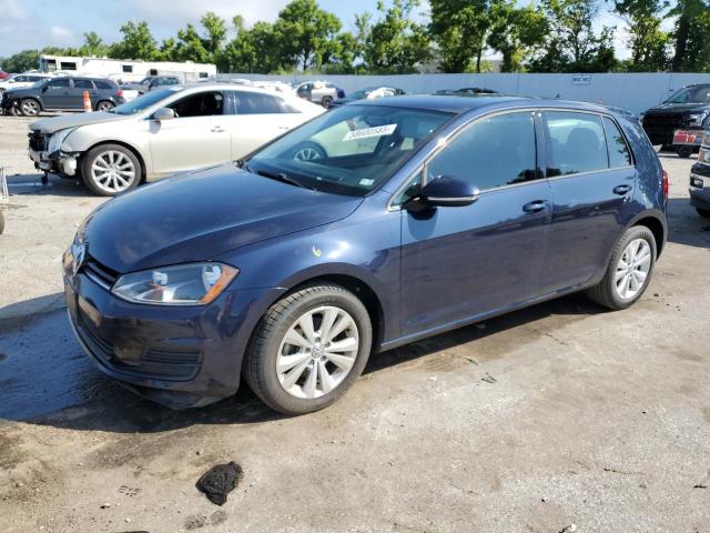  VOLKSWAGEN GOLF 2015 Granatowy