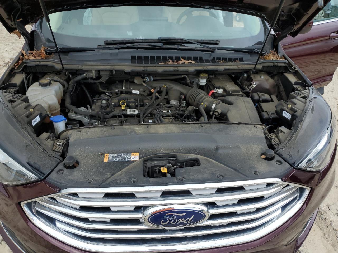 2021 Ford Edge Sel VIN: 2FMPK3J93MBA44436 Lot: 63185045