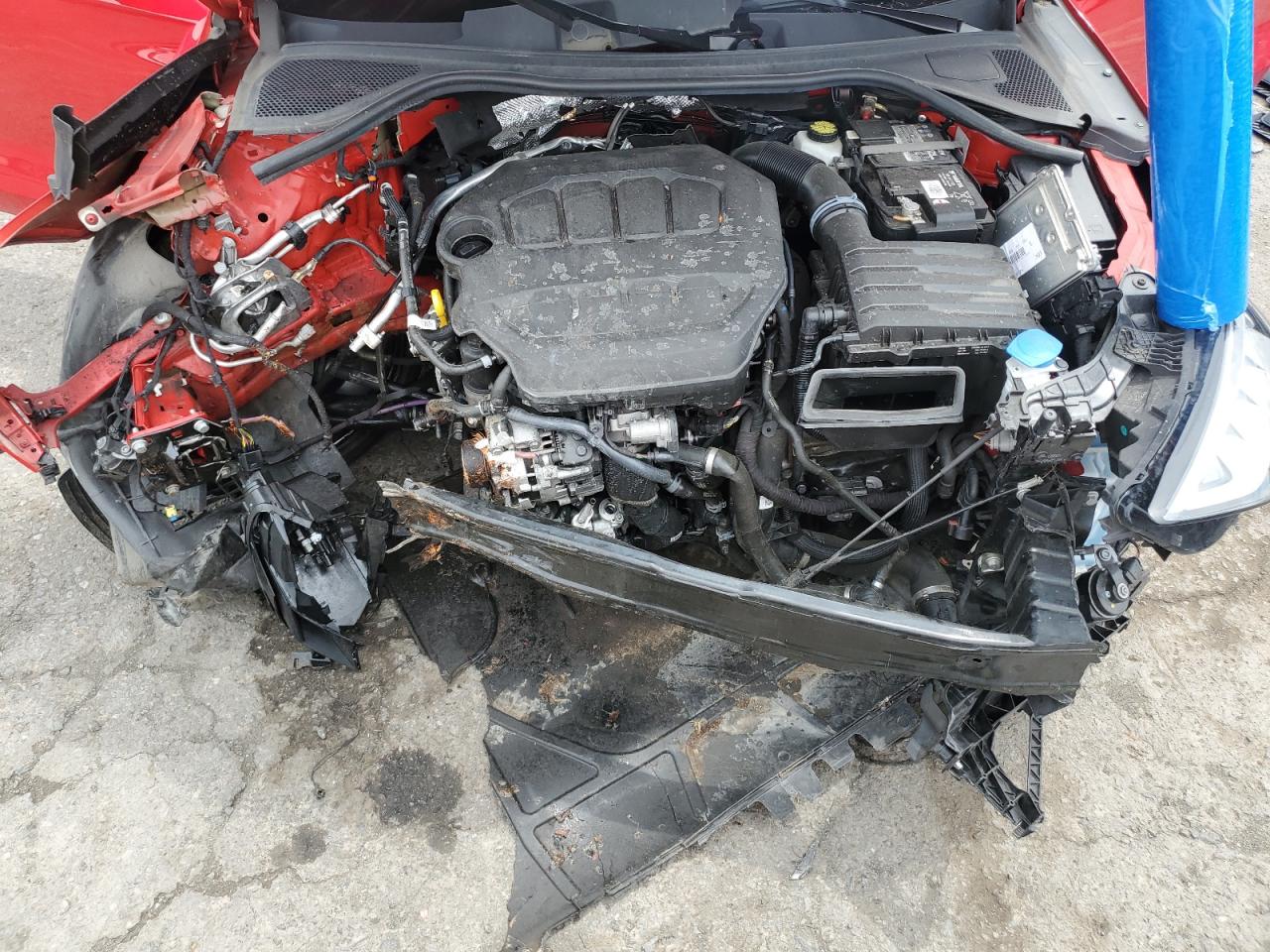 2022 Audi A3 Premium VIN: WAUGUDGY7NA089716 Lot: 64277365