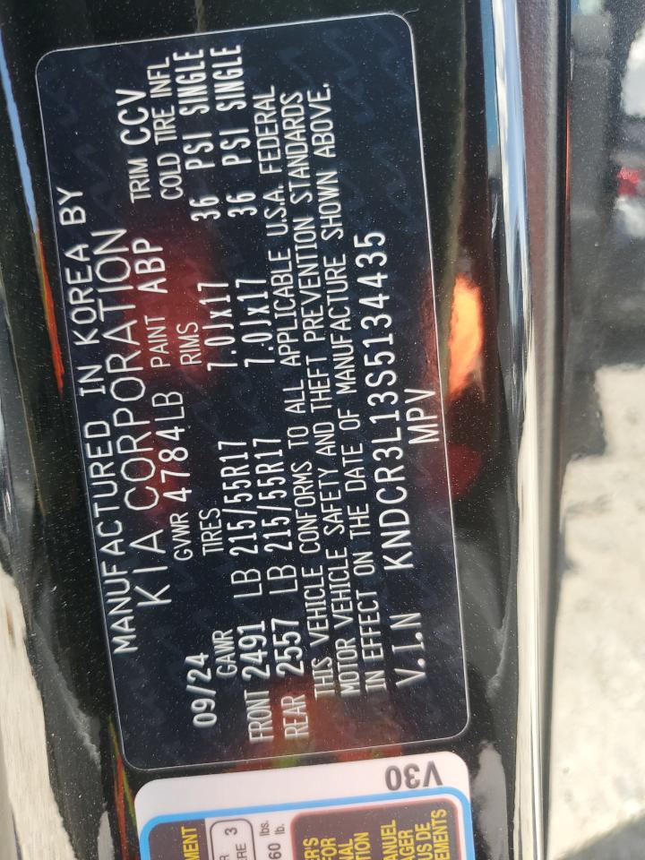2025 Kia Niro Wind VIN: KNDCR3L13S5134435 Lot: 65821875