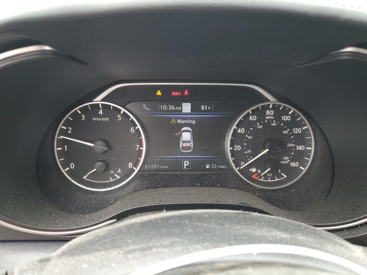 2019 Nissan Maxima S VIN: 1N4AA6AV1KC362117 Lot: 62596515