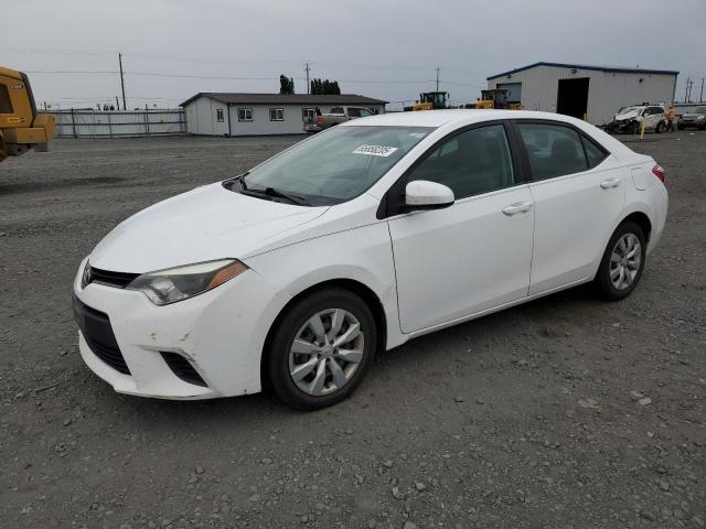 Sedans TOYOTA COROLLA 2014 Biały