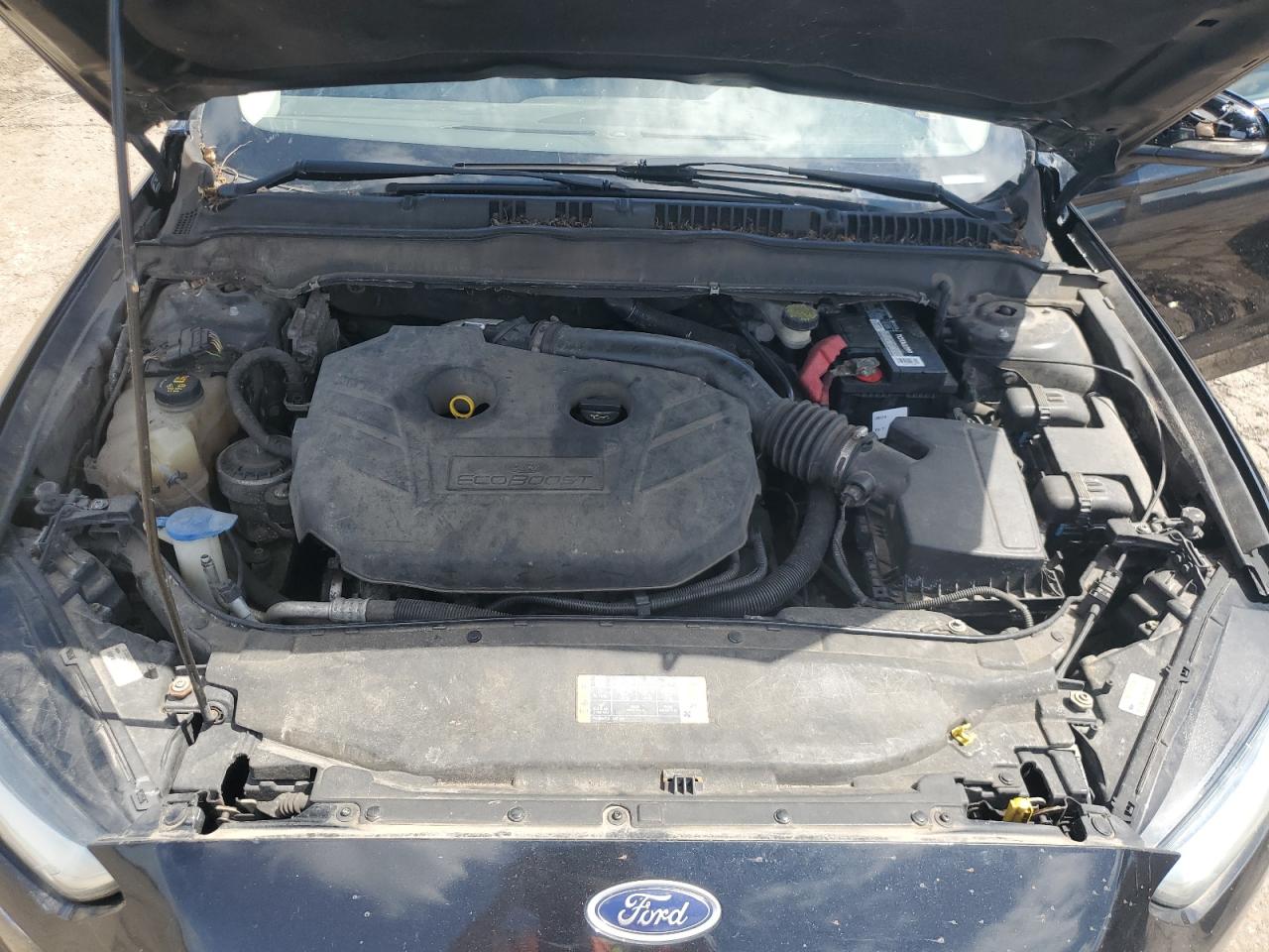 2015 Ford Fusion Titanium VIN: 3FA6P0D92FR180448 Lot: 64954915