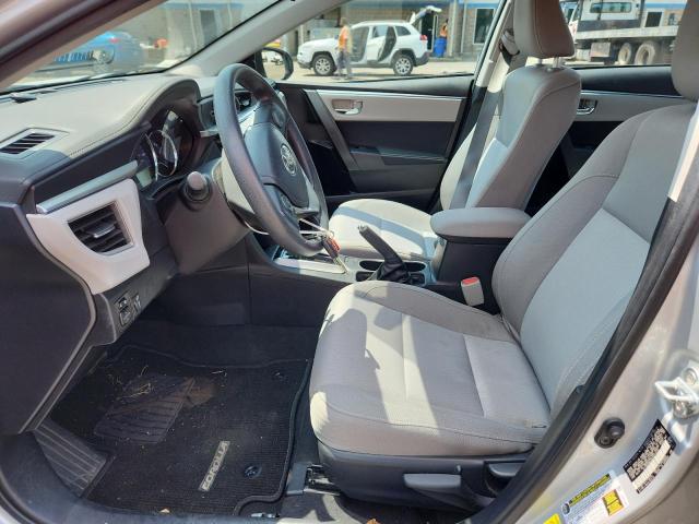  TOYOTA COROLLA 2016 Silver